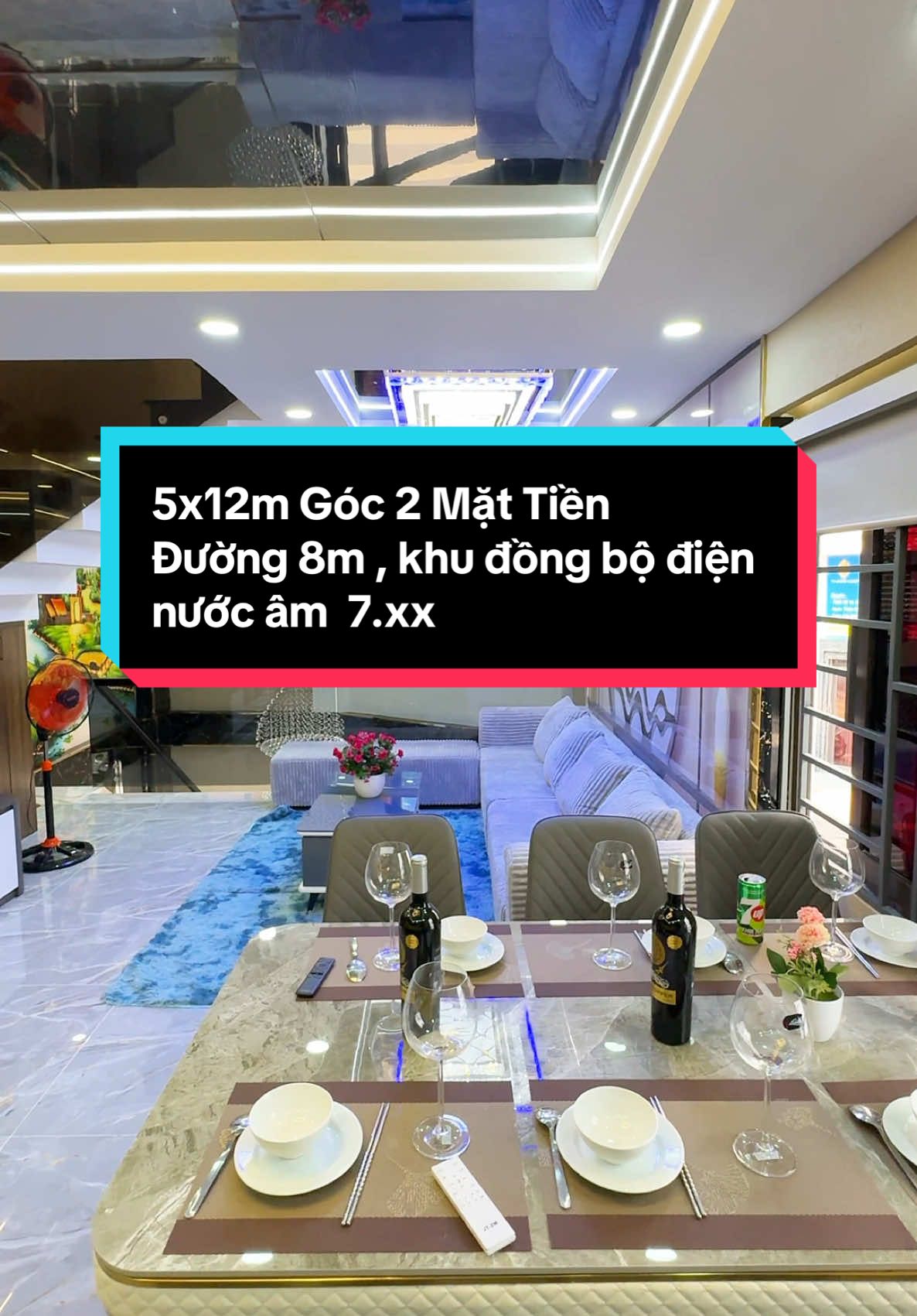 5x12m Góc 2 Mặt Tiền Đường 8m , khu đồng bộ điện nước âm  7.xx #nhadepquan12  #nhagiare   #xuhuong  #nhadatquangminh  #bannhagovap 