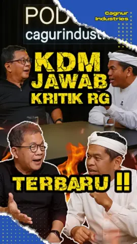 DEBAT PANAS!! DEDI MULYADI TANGGAPI KRITIK TAJAM ROCKY GERUNG SOAL BARAK #kdm #gubernur #kangdedimulyadi #gubernurjawabarat #dedimulyadi #rockygerung 