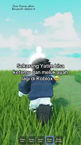 Nanem bunga indah - petik bunga indah - kasih bunga indah sambil peluk bapak sambil ngumpul bareng anak Yatim lain.  Manifestasi anak Yatim #roblox