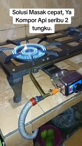 Yang punya usaha katering,ini cocok banget lho ...kompor api seribu 2 tungku.#kompor #komporgas #komporbesar #bajacor 