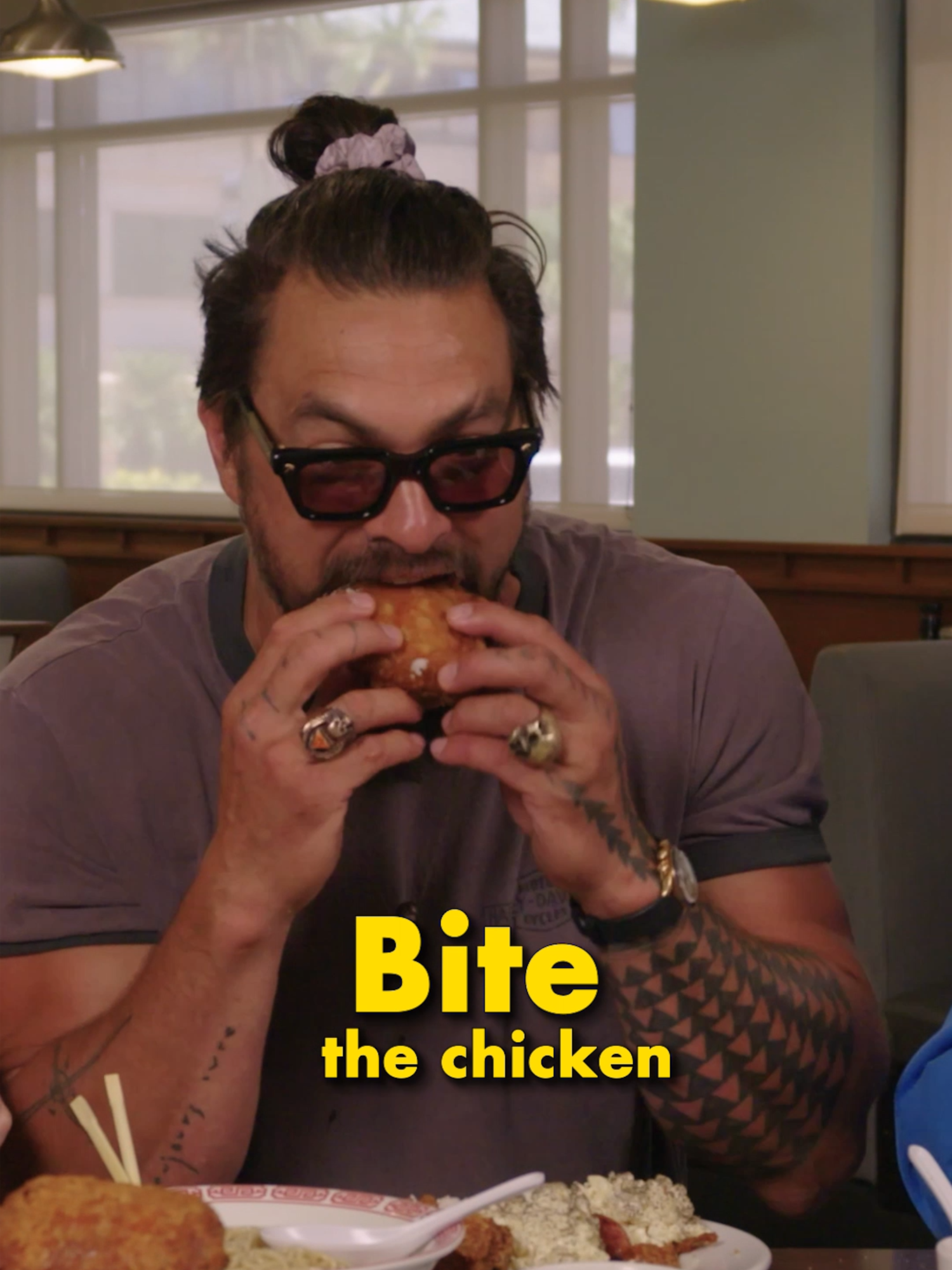 Jason Momoa fed us Hawaiian Comfort Food!