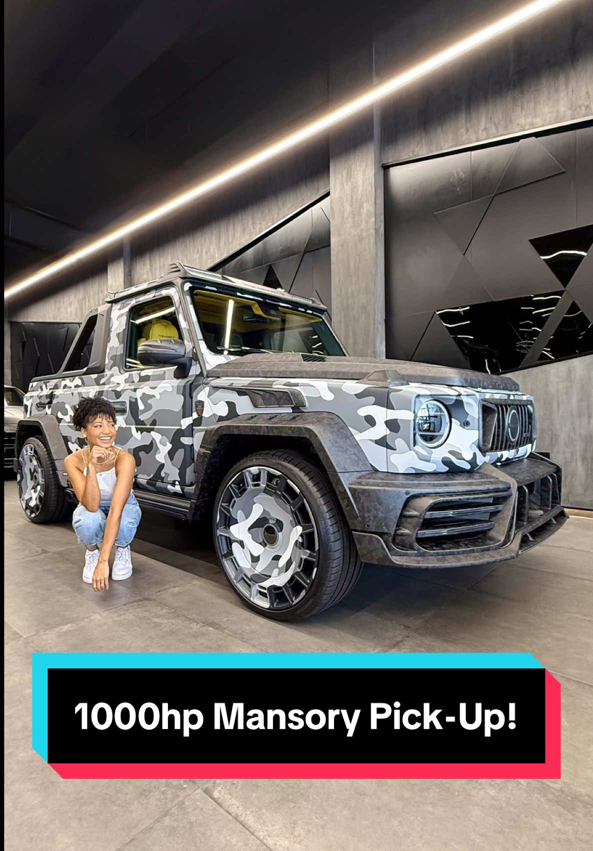 1000hp Mansory Gronos Pick-up!  . . #mercedes #mercedesbenz #mansory #gwagon #car #pickup 