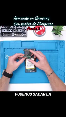 Armando un Samsung con piezas de Aliexpress #fyp #viral #samsung 