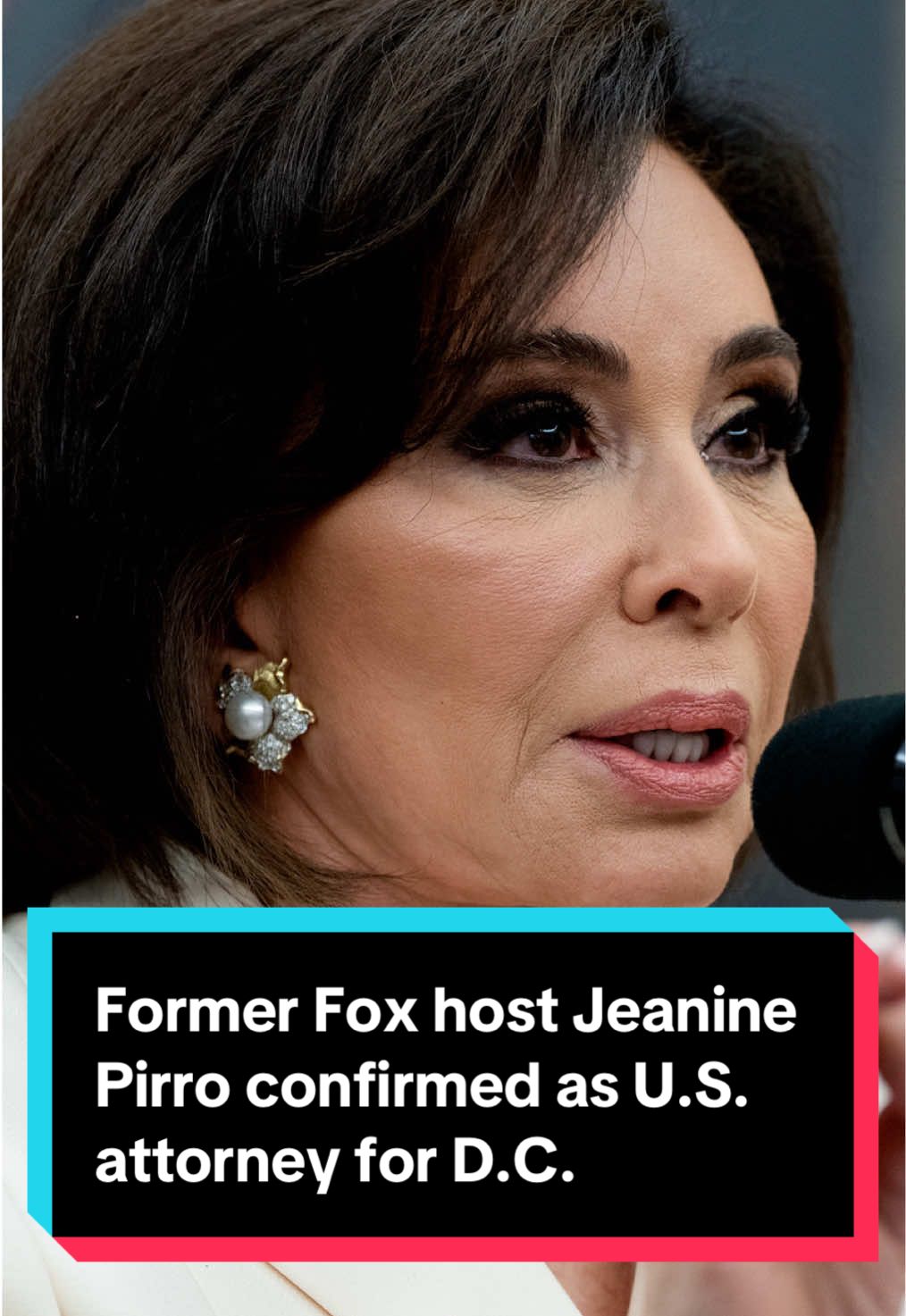 The Senate voted to confirm former Fox News host and prosecutor Jeanine Pirro as U.S. attorney for Washington, D.C. Pirro had been serving as interim U.S. attorney for D.C. since May, after Trump appointed her to replace conservative activist Ed Martin as the top federal prosecutor in Washington. Eugene Daniels reports on @theweekendmsnbcam  #politics #news #trump 