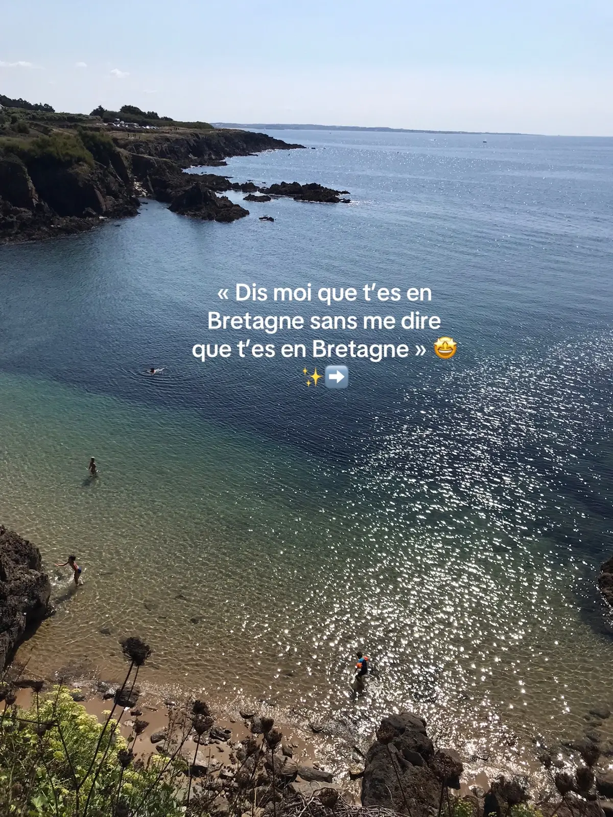 Ma passion les eaux turquoises 🤩 Quelle est ta région pref ? 😍💙 #bretagne #vacances 