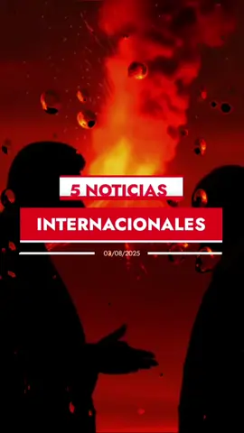 ⚡ Éstas son las 5 noticias internacionales del día 3 de agosto 2025 #noticiasinternacionales #noticias #noticiasen1minuto 