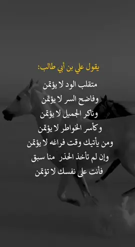 يقول علي بن أبي طالب #you #fyp #اعادة_النشر #اكسبلورexplore❥🕊 
