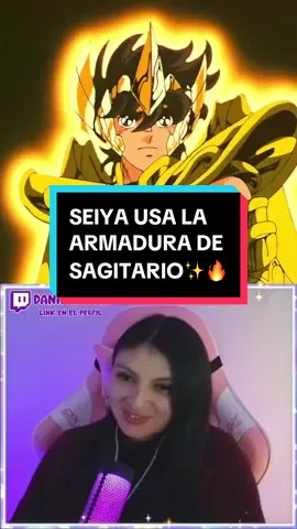 SEIYA USA LA ARMADURA DE SAGITARIO✨ #seiyadepegaso #armaduradesagitario #aioriadeleo #saintseiya #saintseiyaanime #caballerosdelzodiaco #saintseiyareaccion #saintseiyalatino #saintseiyatiktok #saintseiyafans #dannilandiasaintseiya