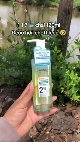 1 1 7 🐟chai 120ml Đêuu hờii chốtt lẹee 🤣 #gelruamat #garnier #linhlinhstore439 #reviewlamdep #viral #viralvideo 
