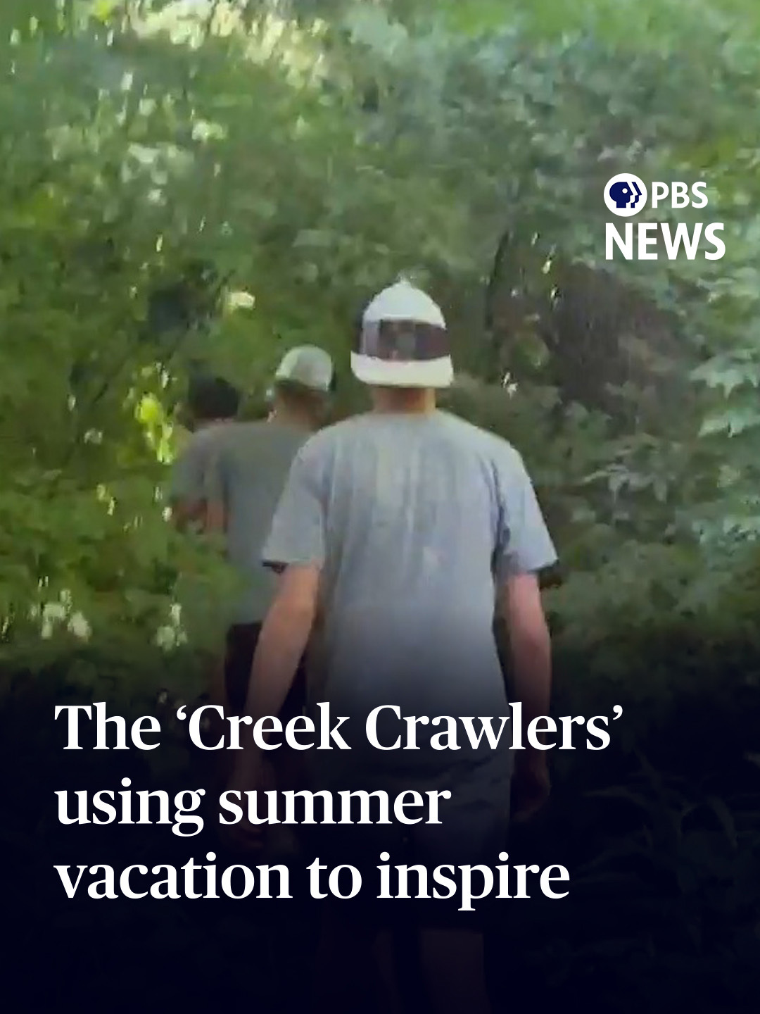 How the ‘Creek Crawlers’ are using their summer vacation to inspire others This summer, a group of intrepid kids in Indianapolis is documenting their adventures and posting them on Instagram. Along the way, they’re inspiring others to get off their screens and get outdoors. Ali Rogin reports. #pbsnews #newshour #pbsnewshour #creekcrawlers #indianapolis #nature #genz #genalpha #positive #summervacation