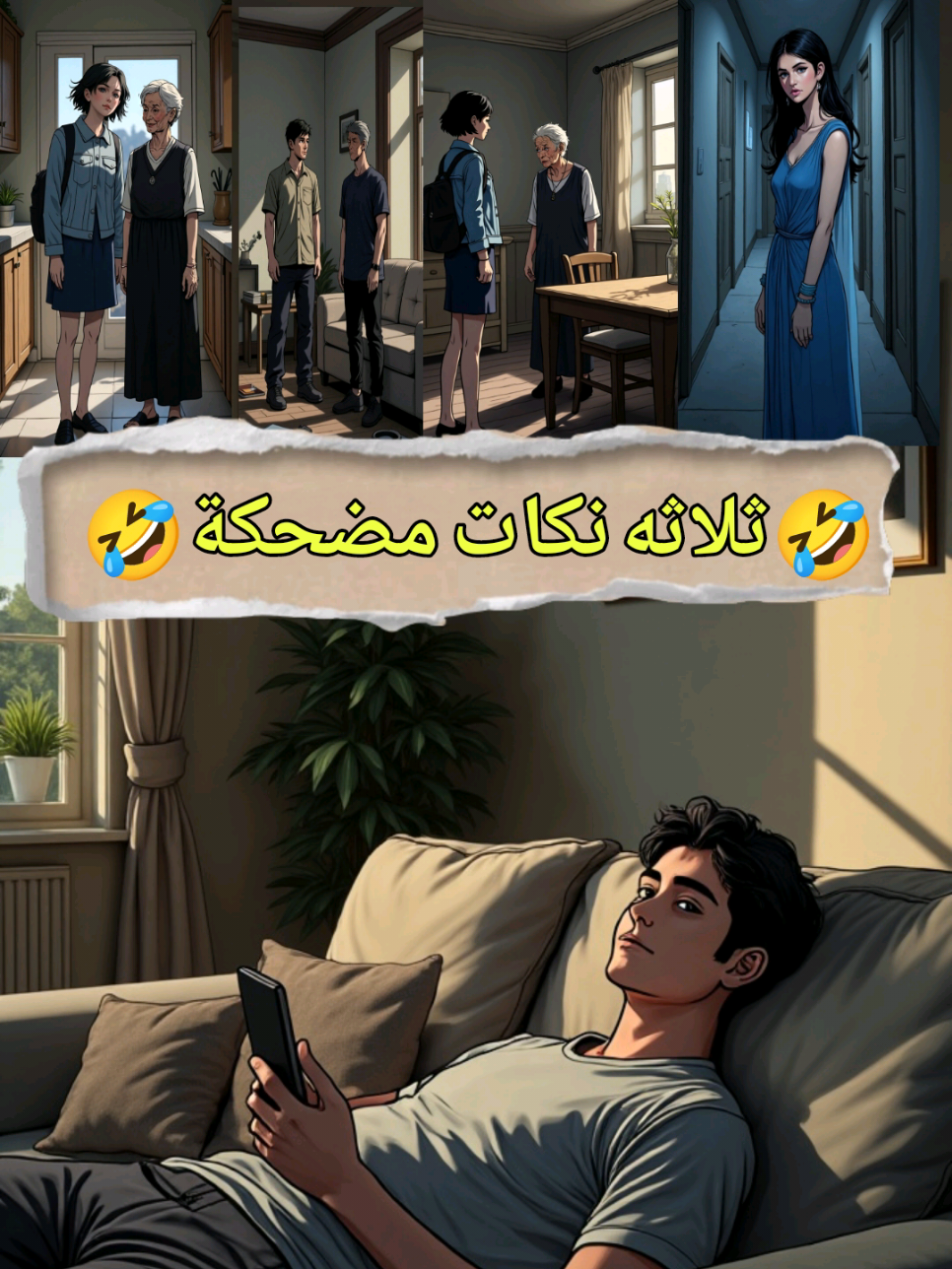 🤣ثلاثه نكات...لن تصدقوا هذه الردود المضحكة🤣 استعدوا للضحك بصوت عالٍ بينما نعرض لكم بعضًا من أطرف وأكثر الردود المضحكة من الآباء العرب! من نكات المطبخ إلى تورية الحمل، ستُضحككم هذه المقاطع القصيرة. أبرز المقاطع: • راحة المطبخ الأبدية للنساء 👩‍🍳 • ردّ ذكي من أم على 