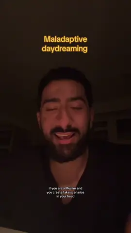 Maladaptive daydreaming is easily one of the most detrimental things to our lives, it’s crazy because we don’t even realize it #fyp #muslimtiktok #islamicreminder #deenoverdunya #muslim 