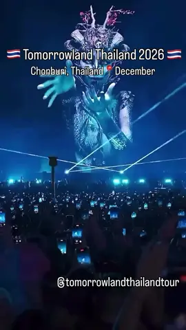 📣 Official: Tomorrowland Thailand – December, 2026 🇹🇭 Location: Chonburi 📍 | Save the date & stay tuned! #Tomorrowland  #TomorrowlandThailand  #Tomorrowland2026  #ChonburiVibes  #ThailandFestival  #EDMThailand  #FestivalTrip  #TravelThailand  #MusicFestival2026  #SaveTheDate