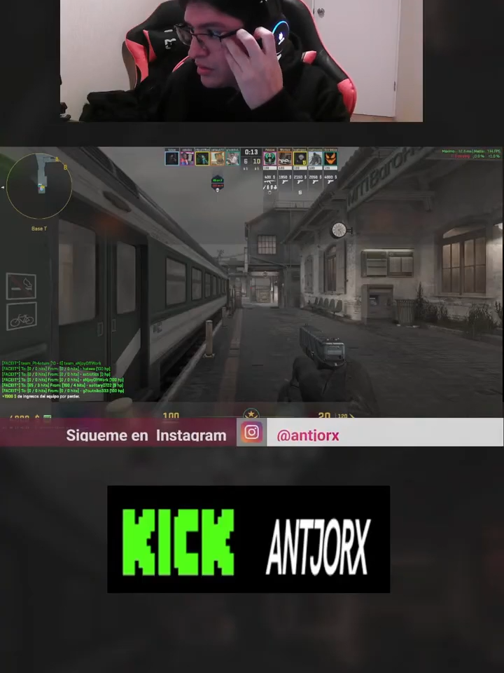 Hamburguesa o pollo, que prefieres? #cs2 #counterstrike #streamer #kick #respuesta