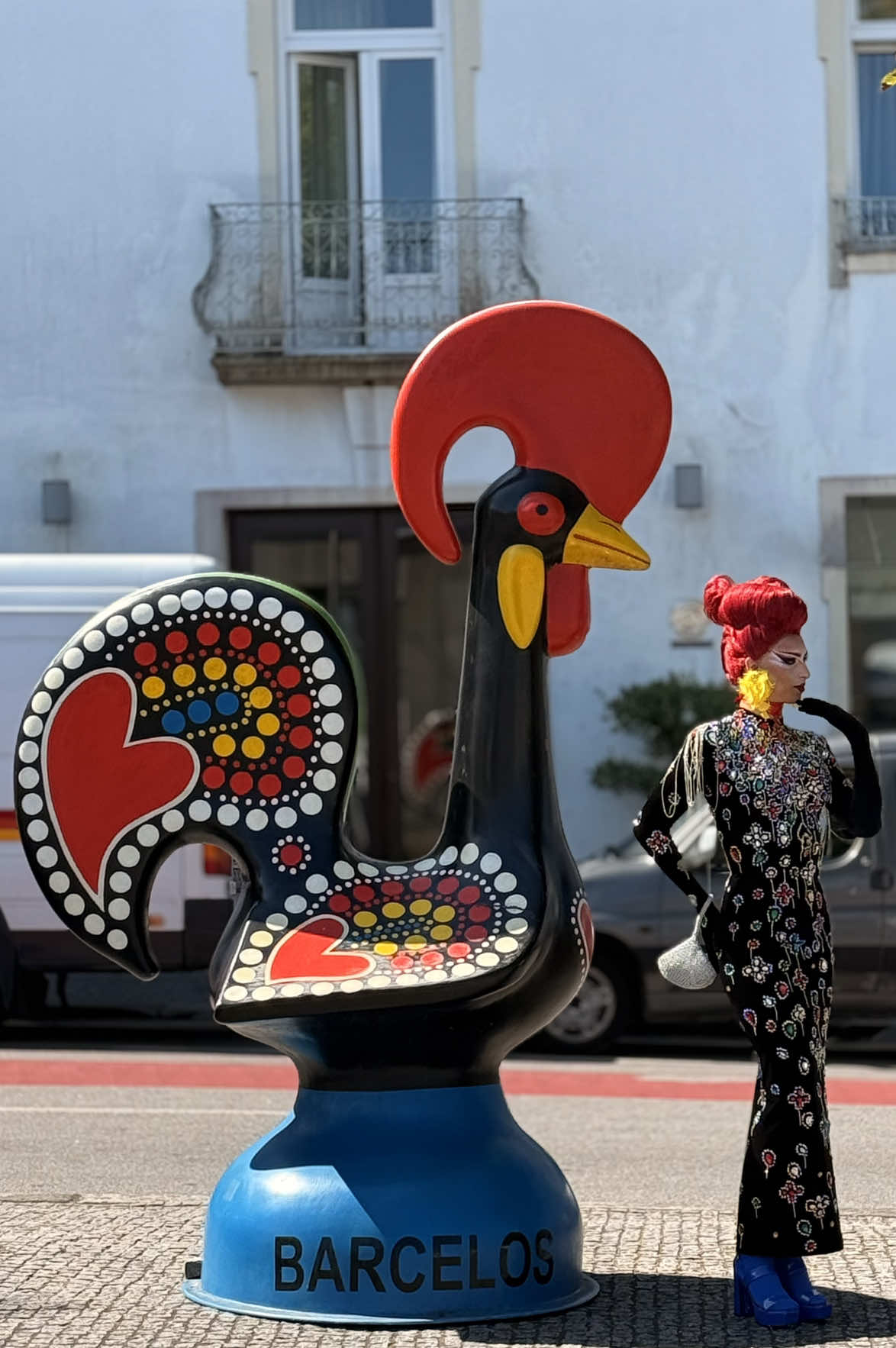 a rainha do folclore vou ser eu daqui a 4 décadas #foryou #dragqueen #portugal #barcelos #galodebarcelos 