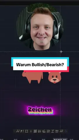 Warum heißt es Bullish und Bearish? Heute bei #patrick klären wie die Frage! #trading #lernen #börse #garantie #profitabel #lerntrading 