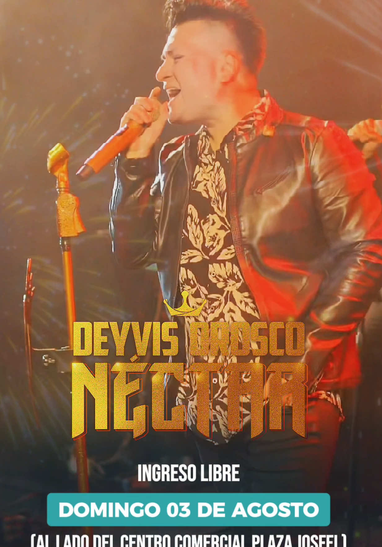 💙Hoy prepárate para cantar, bailar y celebrar a lo grande con Corazón Serrano, Deyvis Orosco, Tony Rosado en el marco del 204° Aniversario de Ate.Una noche llena de emoción, música y unión vecinal te espera. 🎤✨ 📍 Cruce de Av. Nicolás Ayllón con Av. 22 de Julio🕓 Desde las 4:00 p. m. 🎉 ¡Ingreso libre! ¡Ven con tu familia y disfruta de un show inolvidable con uno de los grupos más queridos del Perú! 🇵🇪❤️ #concierto #ate #corazonserrano #deyvisorosco #tonyrosado #musica 