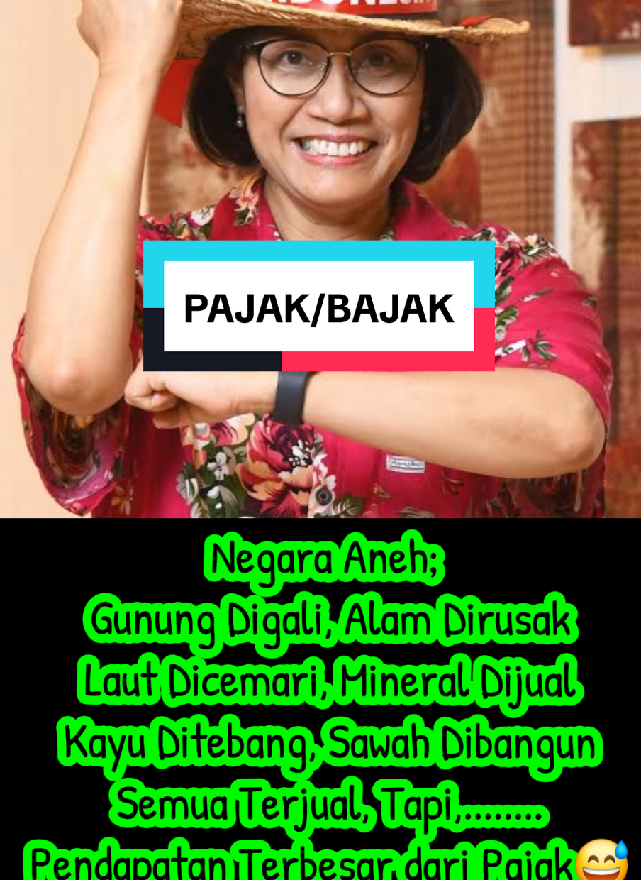 Rakyat diperas, pejabat berpesta. Pajak bukan untuk bangsa, tapi untuk yang bertahta. Sri Mulyani, kau Menteri atau Lintah Pajak Rakyat?