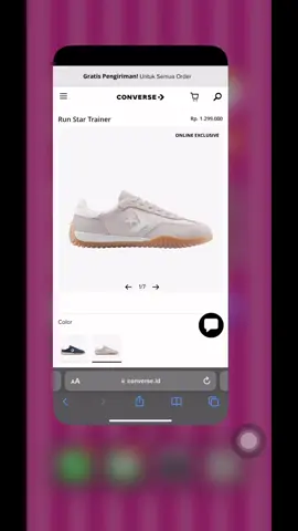 akkkk gemessyyy🩷🩷 @Converse #converse #runstartrainer #foryou 