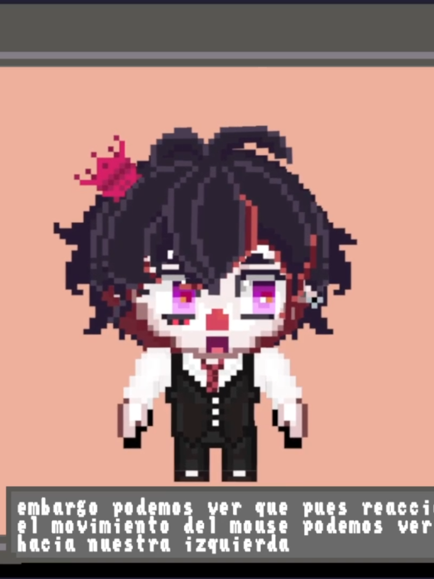 Ya Pixelamos a @lekatheclown | Este es el #PixelArt n°14, usamos #aseprite para el arte y se usó PNGtuberReemix para animarlo, 47 capas otravez en esta ocasión, espero le y les guste... | MrNivri en #Twitch SoloEnMiTiempoLibre #vtuberclips #pngtuberremix #PixelArt #pngtuber #VTuber #animations