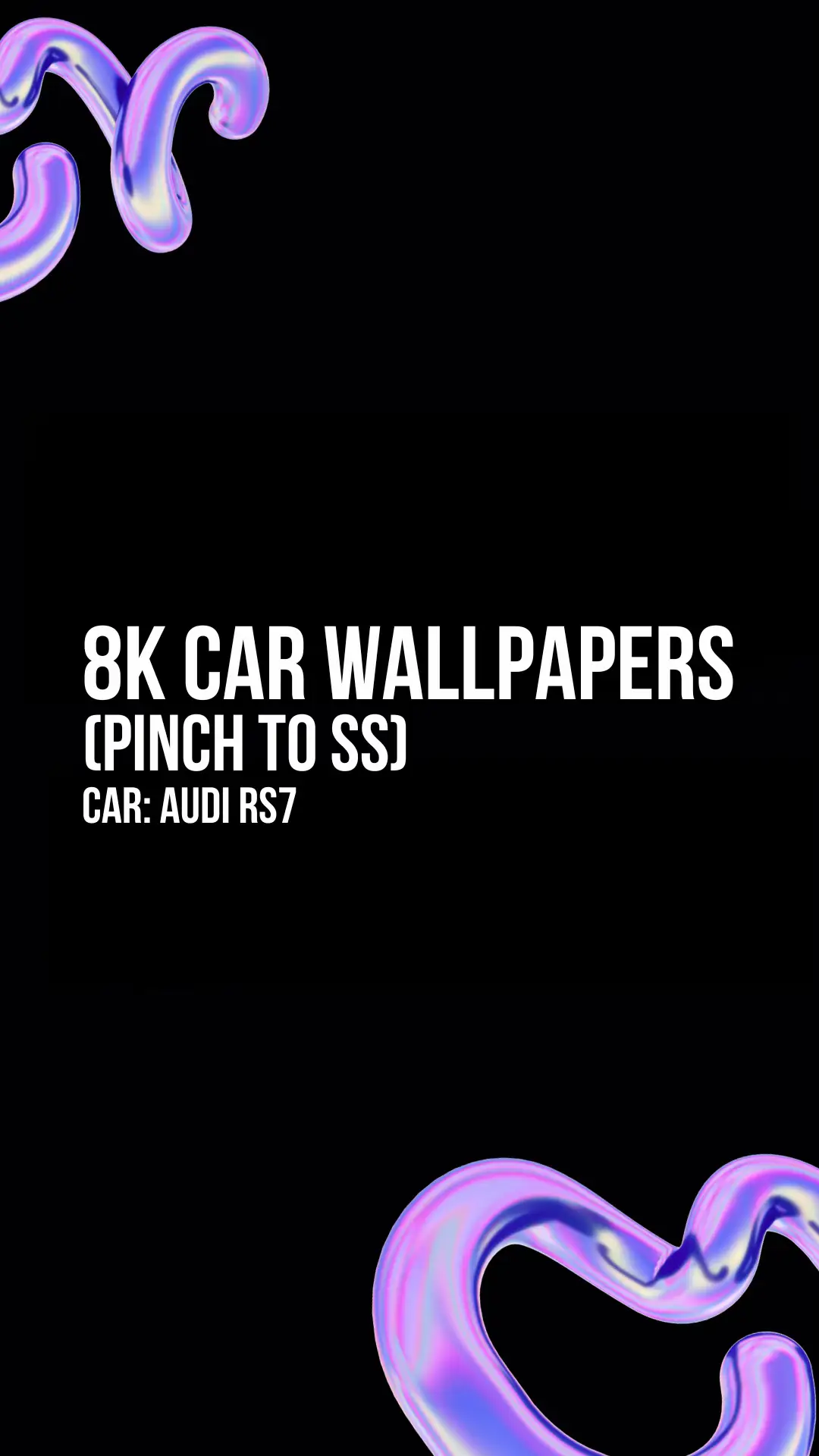 What car next? #fyp #trendingsound #phonewallpaper #8k #4kwallpaper #audi #rs7 