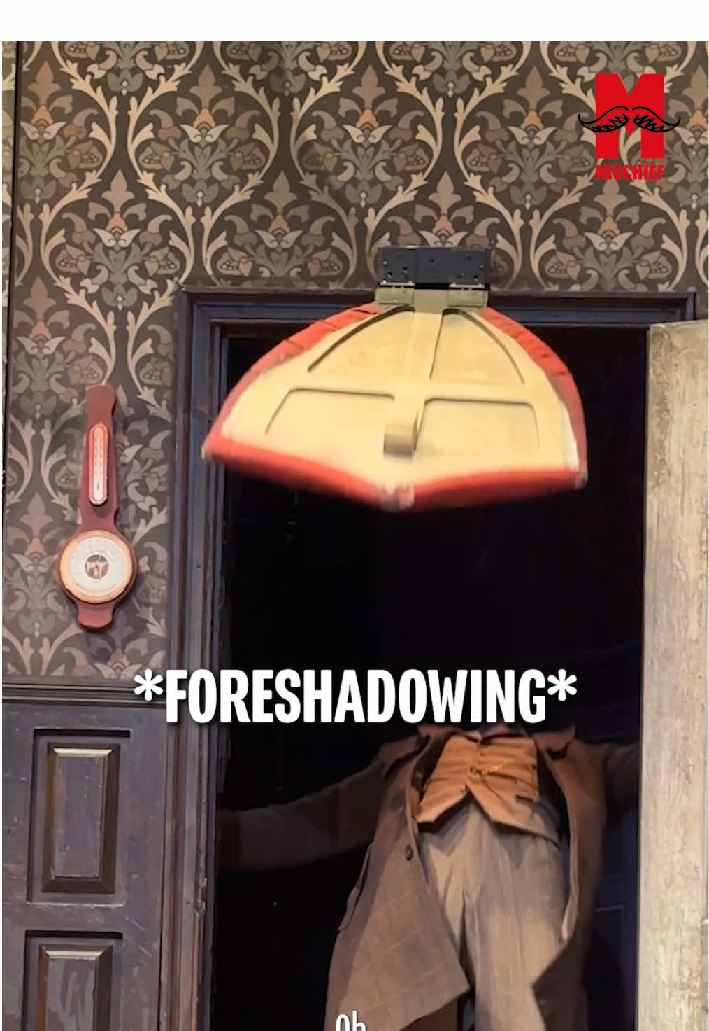 And then it hit me... 💥😂 That we’ve never shown you how we do the shield hit stunt 🛡 💨  (Which we showed this #BTS secret to our guests on Gala Night!) #ThePlayThatGoesWrong #Theatre #GoesWrong #BehindTheScenes #Stagecraft #Backstage #WestEnd #Theater #Broadway #OffBroadway