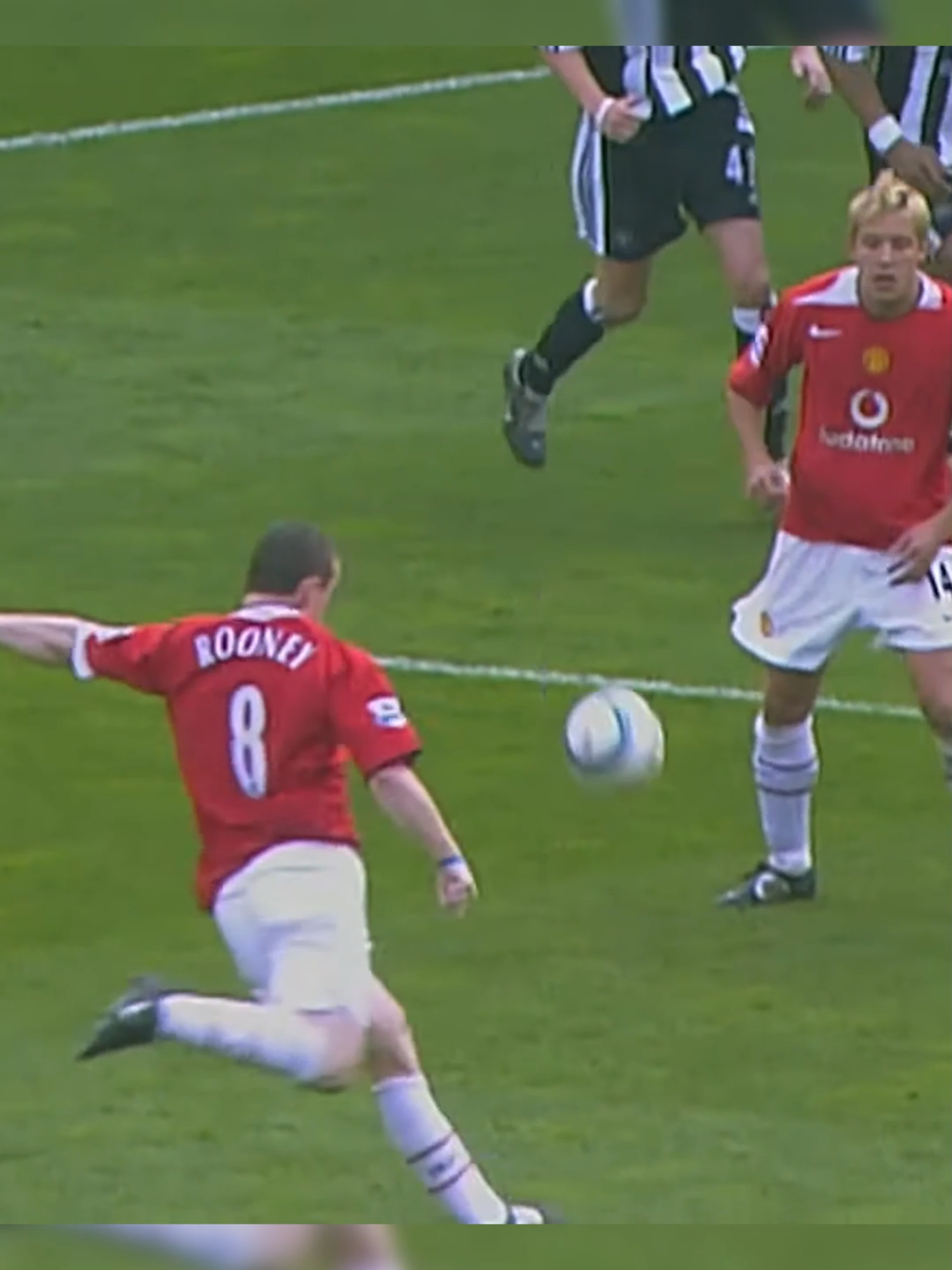 🚀TAKE A BOW, SON! 🔴 Wayne Rooney unleashes an unstoppable volley vs Newcastle in 2005! For me, this is one of Rooney's best goals. He turned frustration and rage into pure football perfection! One of the Premier League’s all-time great goals!  I don't think we will ever see a player quite like Rooney again! An Iconic Legend!  #WayneRooney #ManUtd #Newcastle #PremierLeague #Rooney #FootballShorts#ForYou #fyp #tiktokviral #GOAT