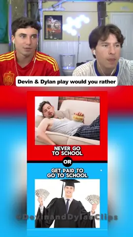 How’d they do??👇🏻👇🏻 (Twitch- Devincaherly)   #devincaherly #devinanddylan #funny #wouldyourather