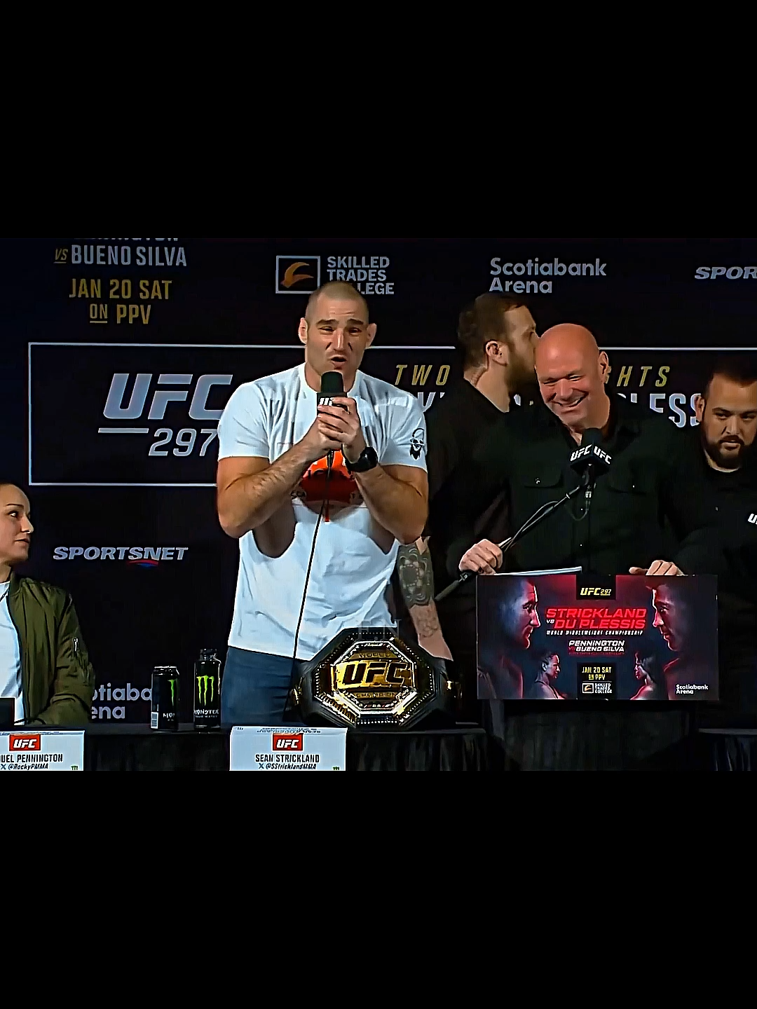 Du Plessis vs Strickland #UFC #mma #sports #fight #highlight #ddp #seanstrickland