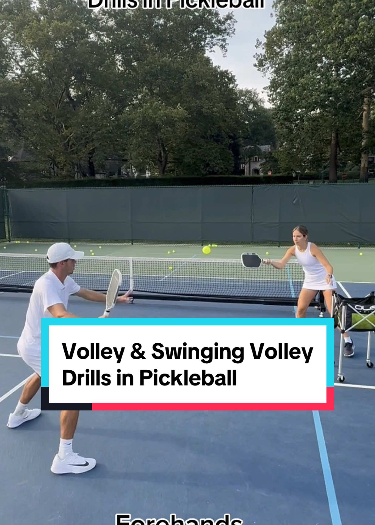 👏🏼 Volley & Swinging Volley Drills in Pickleball 👏🏼 #pickleball #pickleballdrills #pickleballtips #propickleball #fyp #newyork #creatorsearchinsights @clairemalone @tucker 