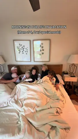 When we were told Luca’s counts were low and we would have another week before starting chemo, my mind instantly went to “ok how can we make this the best week”. It also happens to be the last week of summer for my big kids so an opportunity to make it extra special. We has been wanting to visit @treelofts_tn for a while and when I reached out they only had availability for the exact dates we needed, it was so God 🥹. So we packed, loaded up the car and headed an hour and a half south to the mountains.  It’s pure magic there. It’s so peaceful and unbelievably beautiful. The cabin we stayed in is called the Top of the Rock Cabin. It’s four bedroom, 3 bath, it’s so specious and has a hot tub! It was a dream getaway for our family and exactly what we needed headed into the school year and another round of chemo for Luca.  I love filming these ordinary moments as a family, it’s the ones that bring tears to my eyes because they are so sacred. These are the videos I’ll revisit when I’m 80 🥹.  #familyvacation #mountains #familyofsix #downsyndrome #adoption #ditl #dayinthelife #Vlog