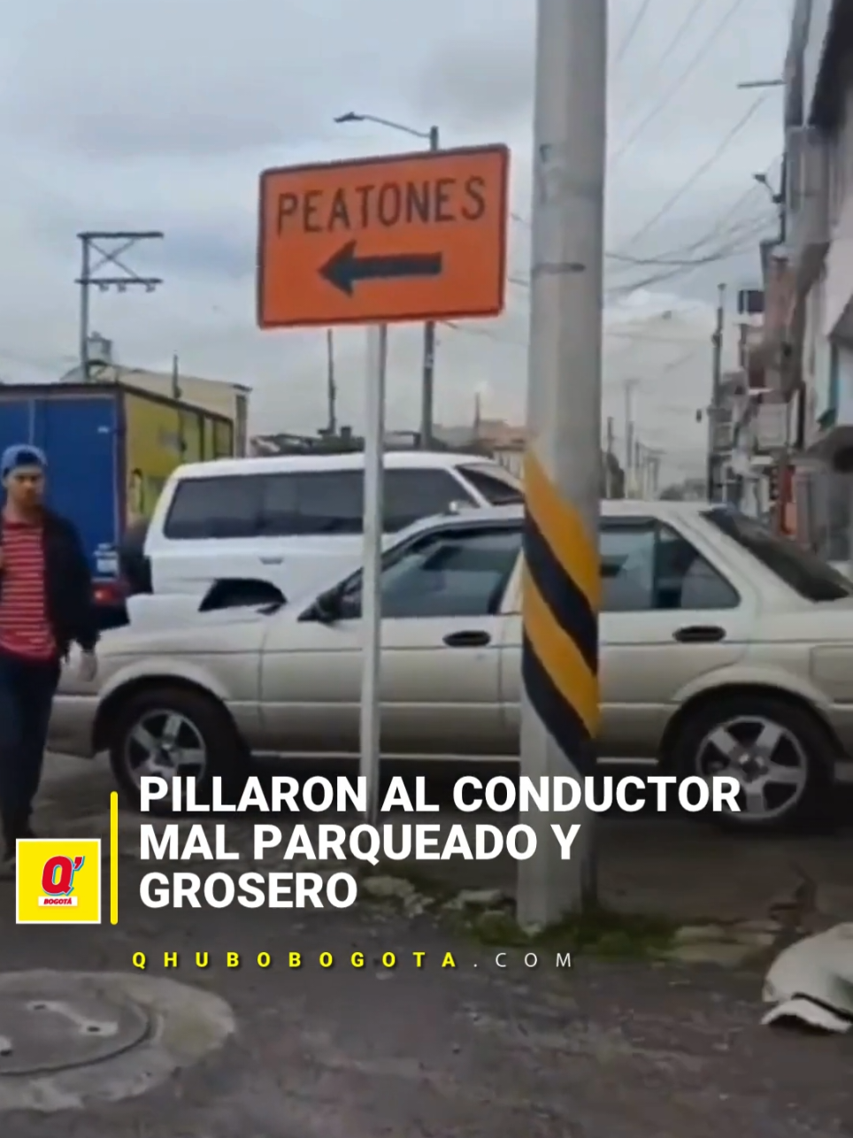 #MundoInsólito Un ciudadano se enfrentó a lo que parecería un conductor malparqueado, solo para descubrir que un 'Peludo' criollo era quien estaba tomando el control del volante. ¿Qué opina de este adorable infractor de la ley? Lo leemos.