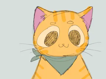 No se, me gustan los gatos x) . . . . . . . . . . #animacion #gatos #animaciones #paratí #apoyo? 