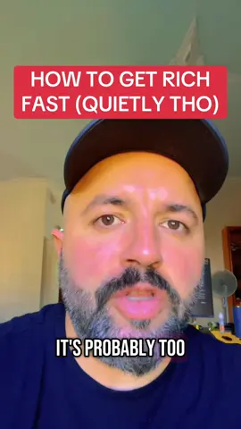 If you’re looking how to get rich fast, let me be the first to tell you that the fastest money I’ve made came from silence. The boring stuff wins. Every time. #howtogetrichfast #financialfreedom #wealthbuilding #sidehustle #entrepreneurship 