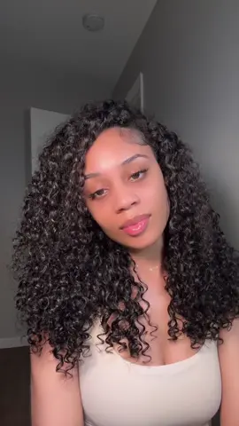 In love 😍 @WigFever Hair  #halfwig#curlyflipover#naturalhair#curlyhairroutine#curlyhairstyles 
