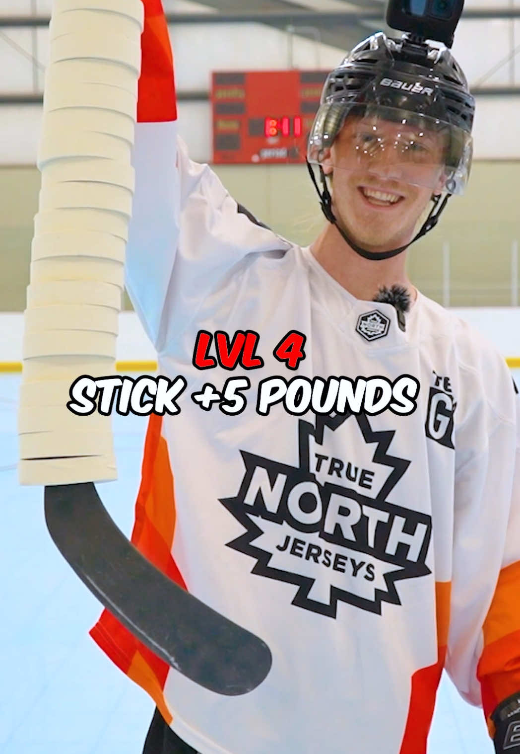 Wow this one was rough… 😅 #hockey #kazxi Everytime I score, my stick get heavier 