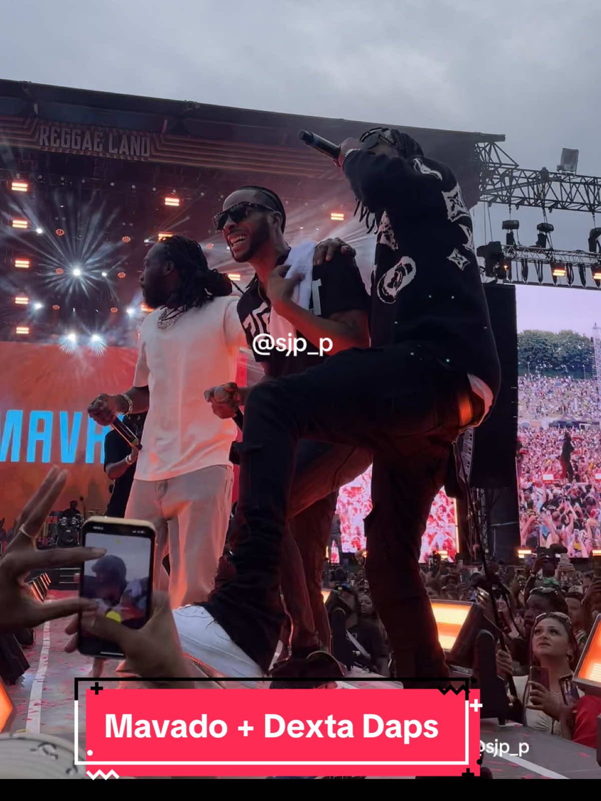 Reggae Land Day 2 - Mavado had something to prove to everything that thought he wasn’t going to show up. Not only did he show up he mash down the stage.  - - #mavado #gully #gullygang #fyp #mavadogully #reggaeland #reggaeland2025 #ukfestival #miltonkeynes #jamaica #capleton #dextadaps #chip #dancehallmusic  