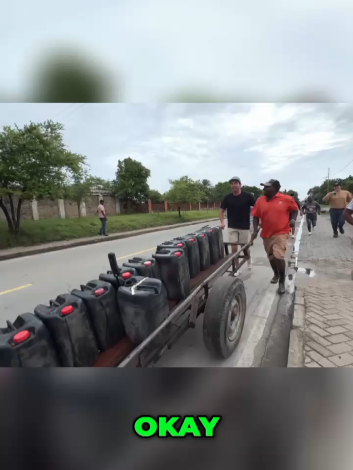 A Day with a water vendor  #teamwater #mrbeast #fyp #kenya #viral