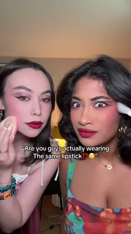 Even after THREE years we still get comments like these EVERYDAY 😭😂 it’s like ppl can’t understand #colortheory exists… @jazzi manalo 💄#lipstickcolortheory #colortheorymakeup 