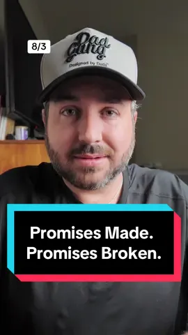 Promises made.  Promises Broken.  #ivf #family #roevwade #liberals #democrats  #prochoice 