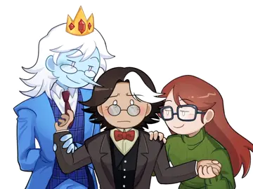 Three Way Kiss Meme - [Winterking/Simon/Betty] I Miss Them so I thought I'd draw them in this song. kinda got lazy with the editing. #fionaandcake #adventuretime #simonpetrikov #winterking #bettygrof #fanart 