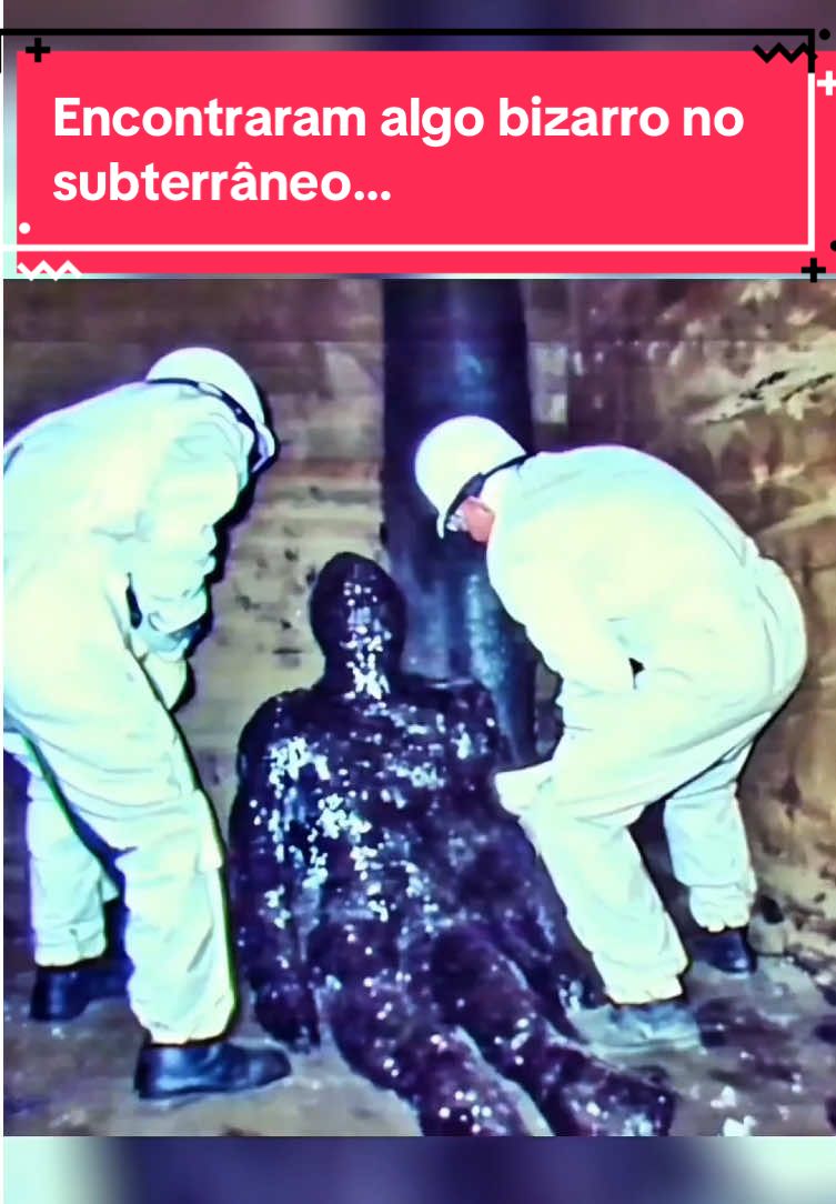 Ib: @4NOMALY  Encontraram algo bizarro em um buraco subterrâneo…! #horror #creepypasta #analoghorror #terror 