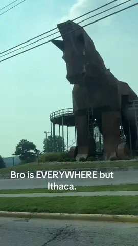 Yes this has been done before! I couldn’t miss the opportunity tho. Credits to whoever did this first! #fyp #ithaca #epic #odysseusofithaca #leftforthemilk 