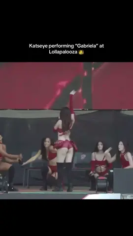 Such a powerful performance ❤️ #katseye #gabriela #katseyegabriela #katseyeedit #lollapalooza #viral #foryoupage #music #performance 