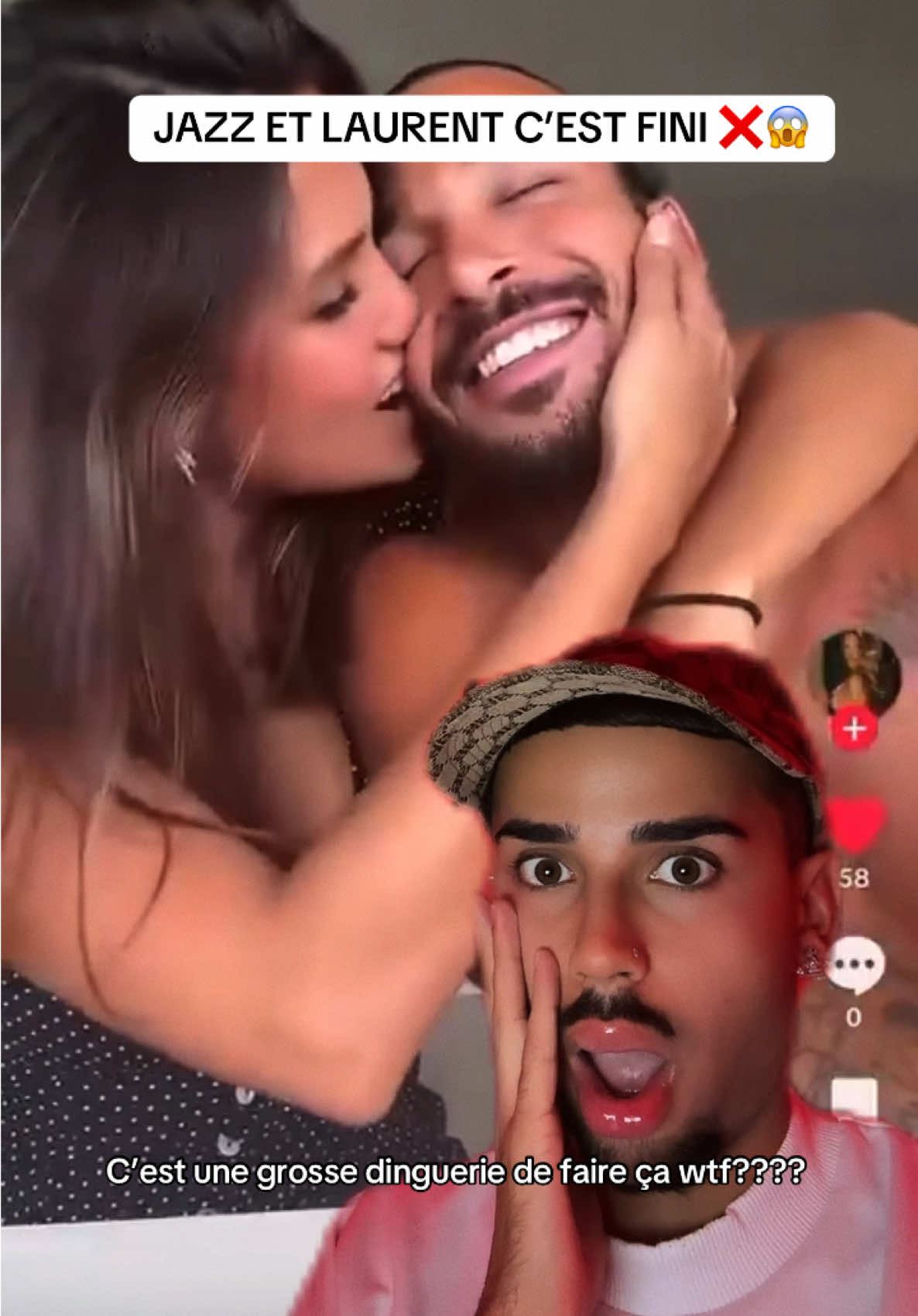JAZZ ET LAURENT SÉPARÉS? LAURENT S’AFFICHE EN COUPLE? 😱 C’est une dinguerie de faire ça quand t’as une famille, des enfants, franchement #TeamJazz 😢 Source : @XOXOAQABABE💋 #jazz #laurent #jlc #family #Love #couple