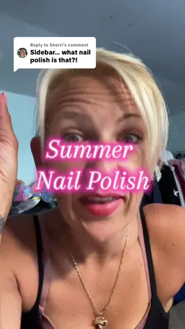 Replying to @Sherri @LA COLORS Cosmetics #GoodVibes #gelpolish is my favorite for Summer nails! #nailpolish #walmart 