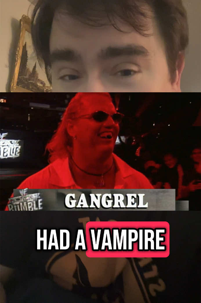 FUN FACT: David Heath says that his character is really more of a Brujah. That man is a treasure and should be protected at all costs. #WWE #attitudeera #gangrel #davidheath #vampirewarrior #vampirethemasquerade #vtm #whitewolf #ttrpg #ttrpgtok #wrestletok #prowrestlingtiktok #90swrestling #prowrestling 