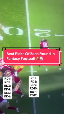 Best Picks Of Each Round In Fantasy Football Part 1, do you guys agree? #fantasyfootball #fantasyfootballdraft #fantasyfootballtips #dakprescott #fyp 