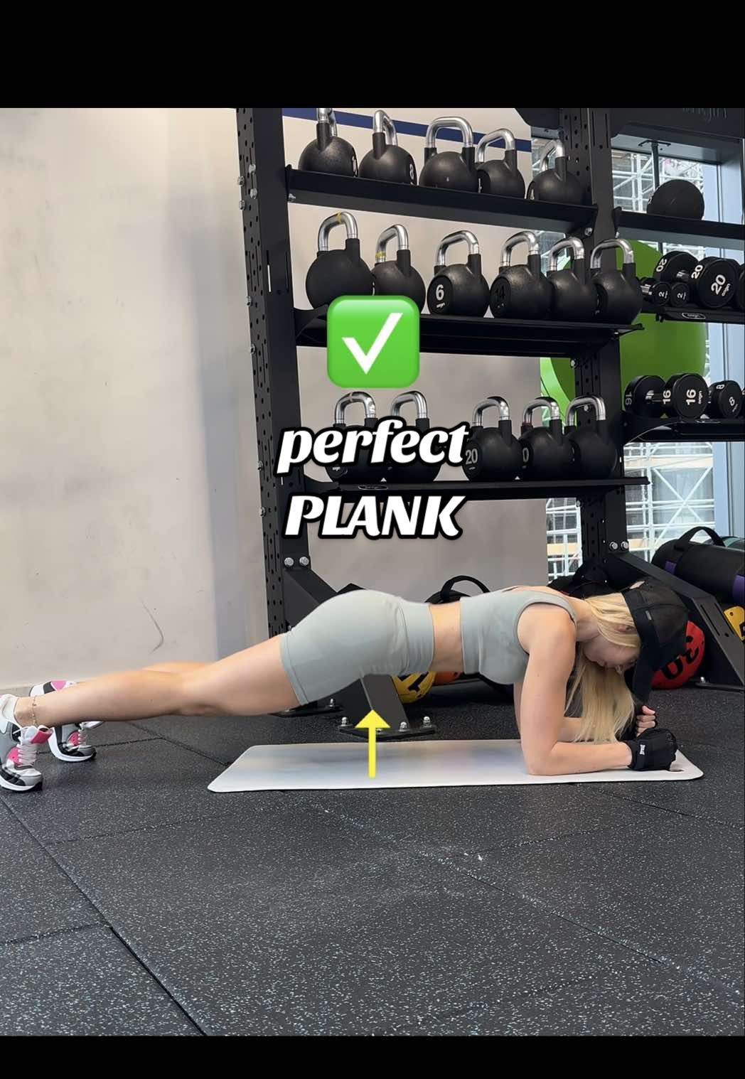 The plank is a powerful core exercise. Here’s how to do it right: 	1.	Hands forward on the floor – this reduces shoulder strain and keeps elbows from tucking in. 	2.	Head in line with your spine – look down to keep your neck neutral. 	3.	Protract your shoulder blades – don’t pinch them; keep them slightly spread to activate the serratus anterior. 	4.	Feet shoulder-width apart – gives better balance and stability. 	5.	Tuck your pelvis, engage your core – avoid sagging or sticking your butt up. Keep a slight arch, supported by strong core tension. 	6.	Stay active – don’t just hold it, focus on engaging your core the whole time. #foryou #dianaalexandrova #abs #plank #homeworkout #gumtips #fitnesstips 