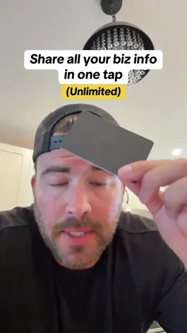 The dot digital business card is such a convenient way to always have a business card on you 